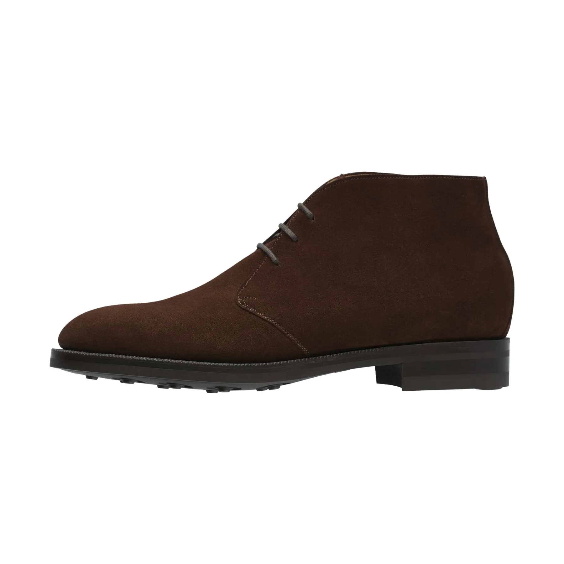 «Banbury» Suede Chukka Boots in Dark Brown