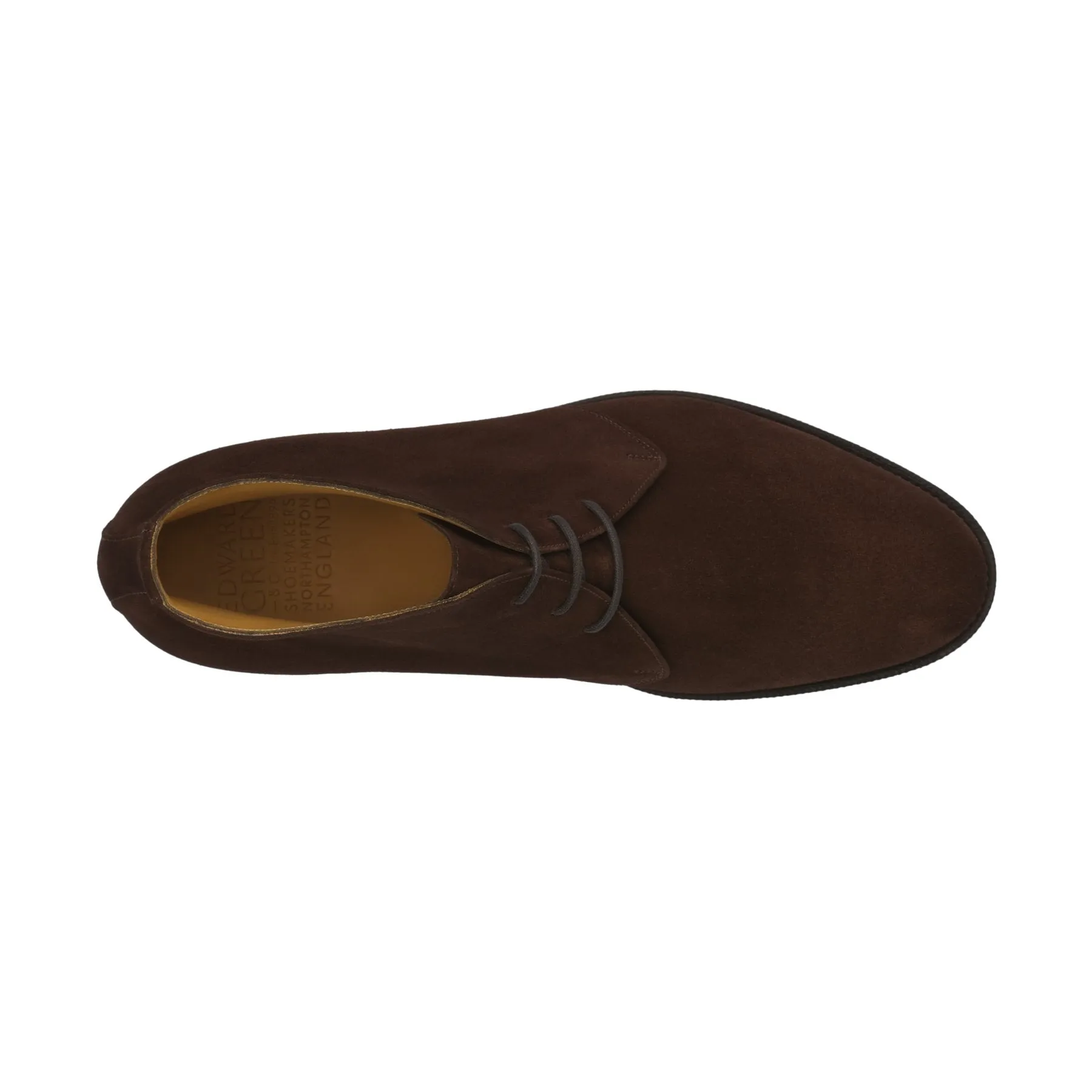 «Banbury» Suede Chukka Boots in Dark Brown