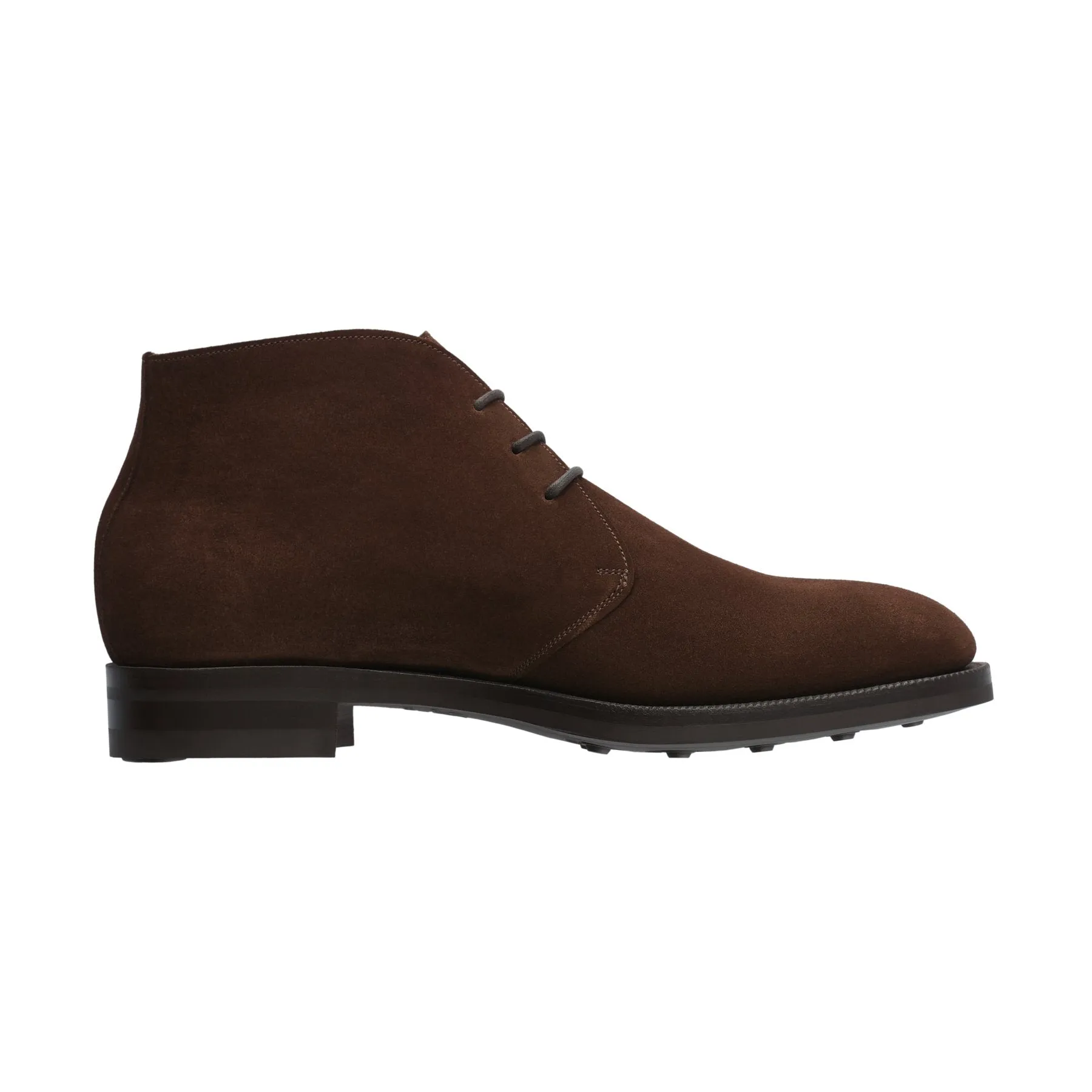 «Banbury» Suede Chukka Boots in Dark Brown