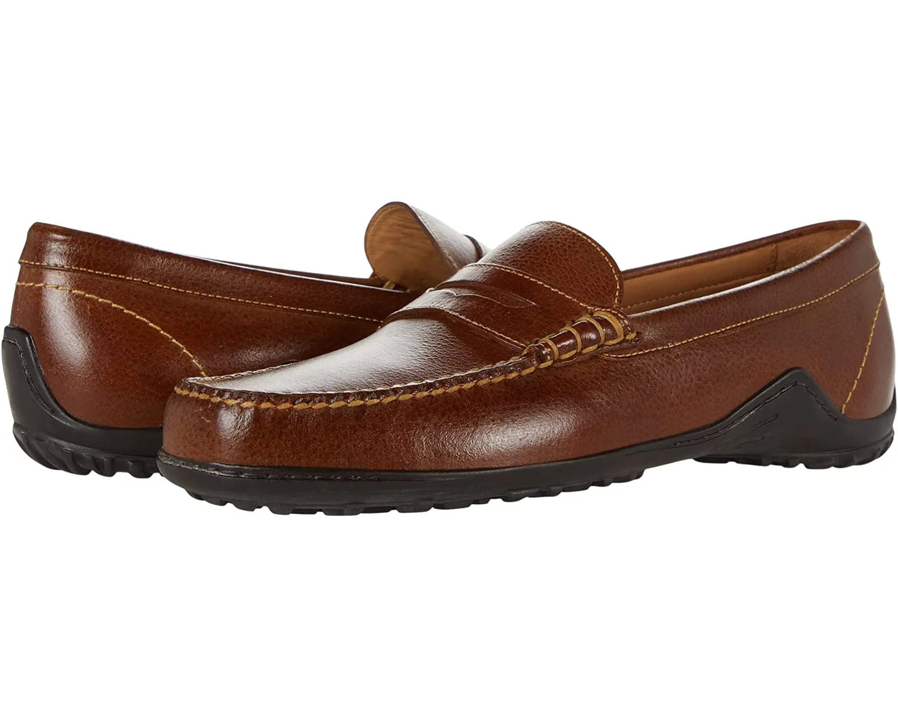 Bill Penny Martin Dingman loafers, burnt cedar