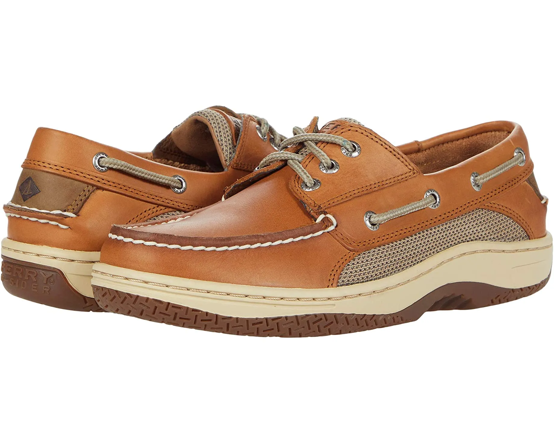 Billfish 3-Eye Boat Shoe Sperry, Dark Tan