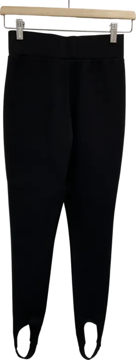 BOA Black Sculpting Leggings With Ankle Strap UK XS