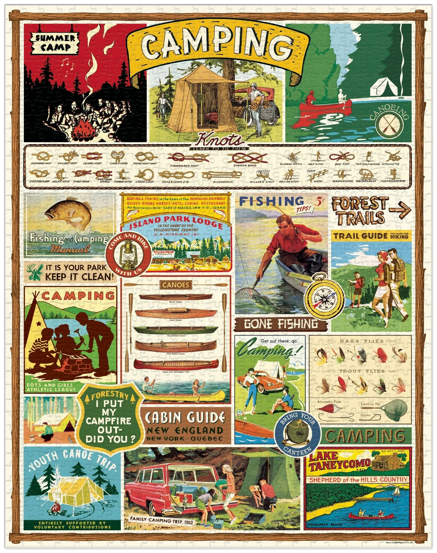 Camping | 1,000 Piece Jigsaw Puzzle