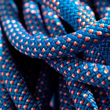 Classic Crag Rope - 9.5mm Mammut, Carribean Blue White