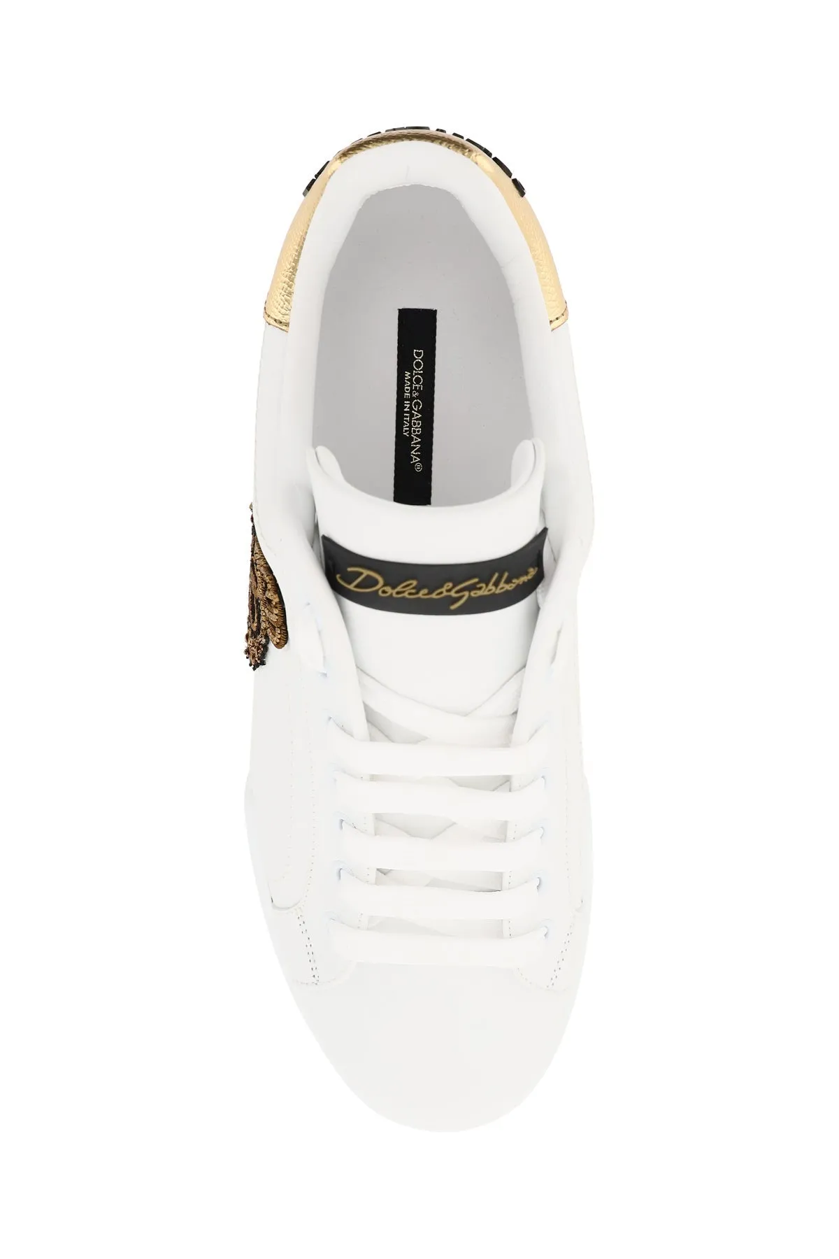 Dolce & Gabbana Portofino Sneakers With Patch (Size - 44)