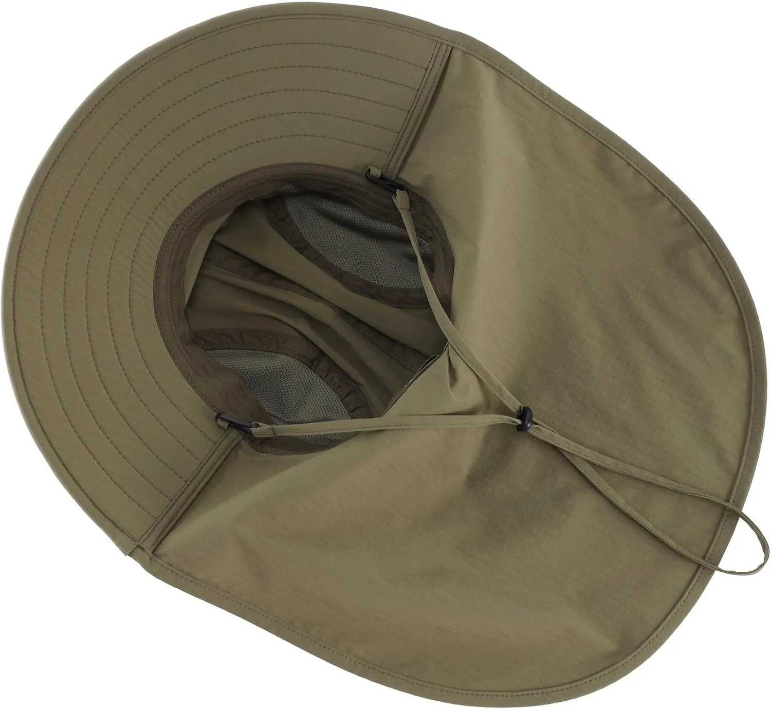 Home Prefer UPF 80  Sun Hat for Men Women Wide Brim Sun Hat with Neck Flap Summer Safari UV Protection Gardening Fishing Hat