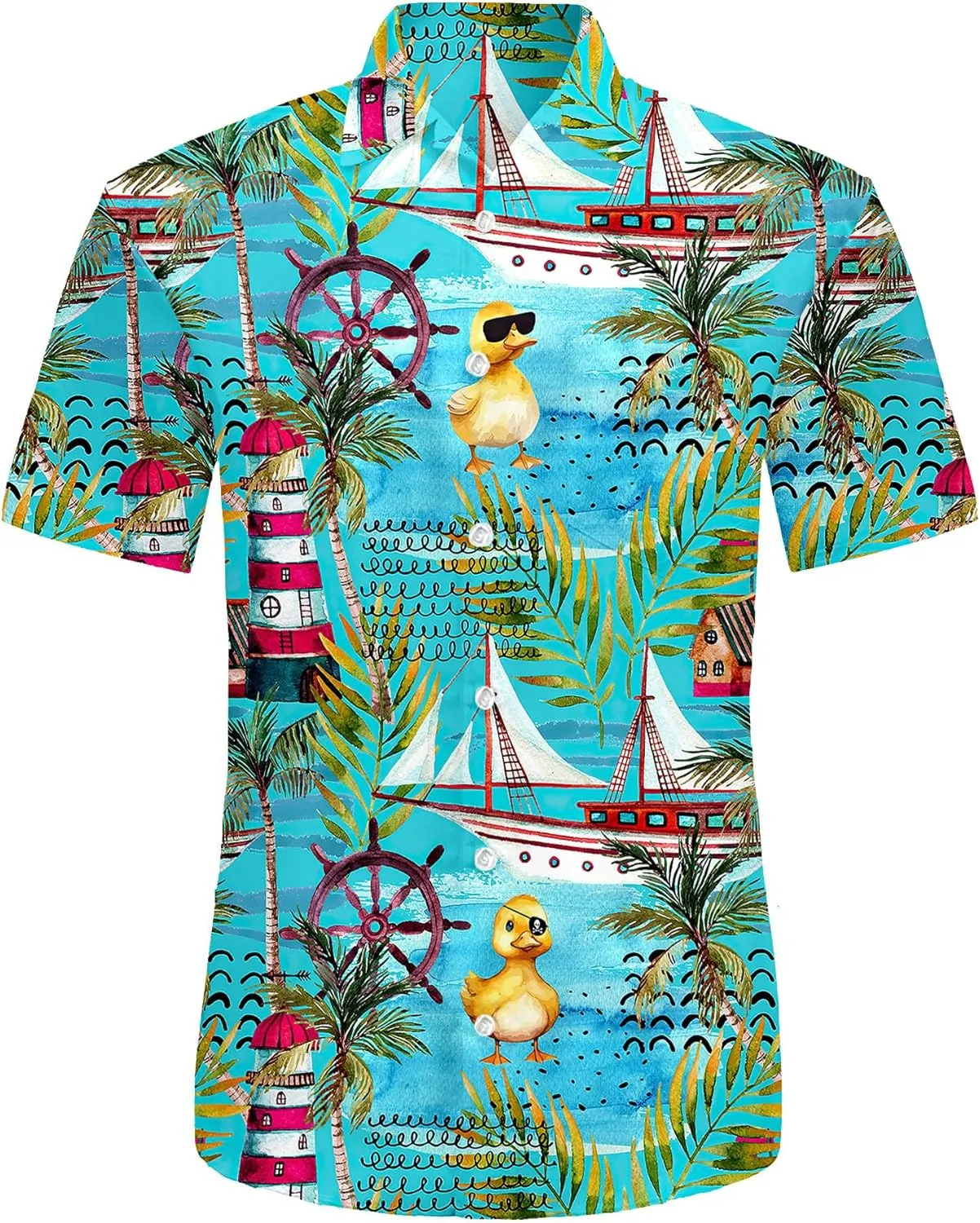 Neon Shirts for Men Button Up Shirts,Mens Neon Shirt Hawaiian Shirt for Men,Mens Beach Shirts Neon Clothes