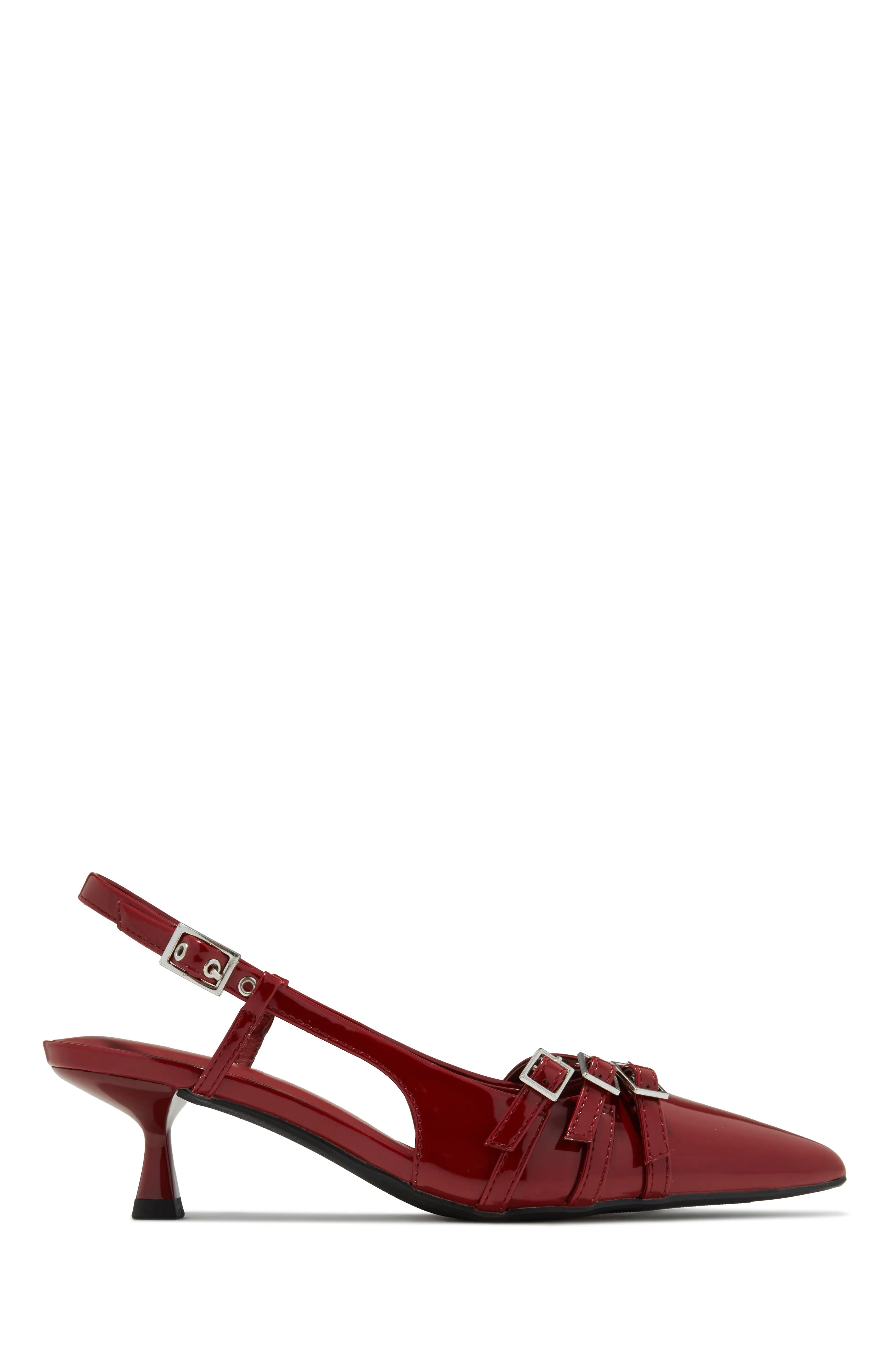 Stassia Kitten Heels - Black